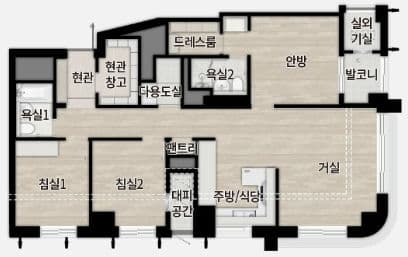 null 84C 평면도