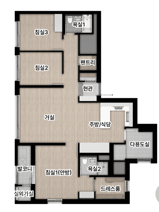 null 84C 평면도
