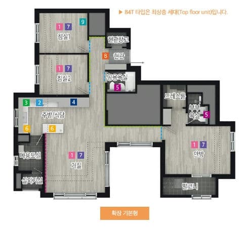 null 84T 평면도