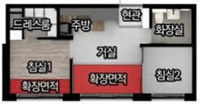 null C 평면도