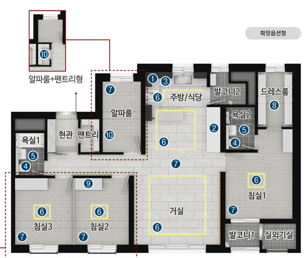 null 84A 평면도