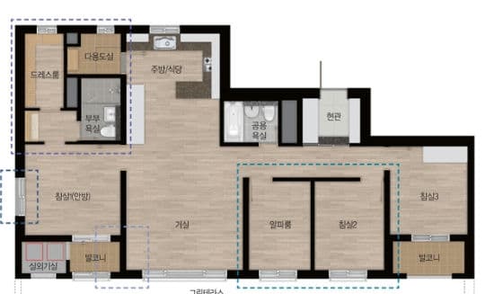null 84C 평면도