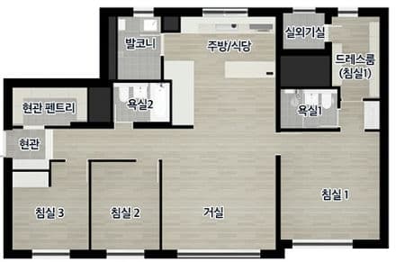 null 84C 평면도