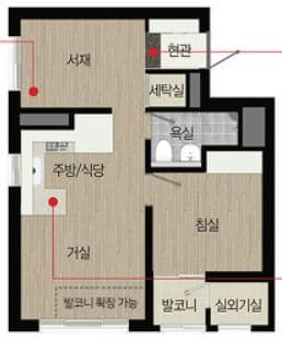 null C 평면도