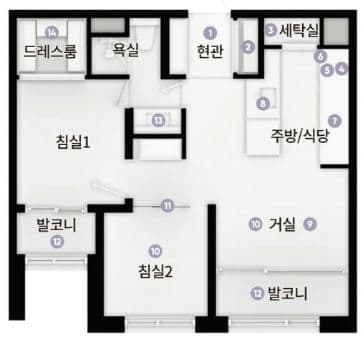 null PH E 평면도