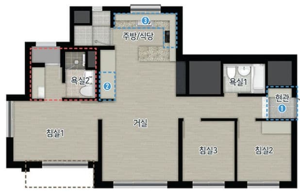 null 84B2 평면도