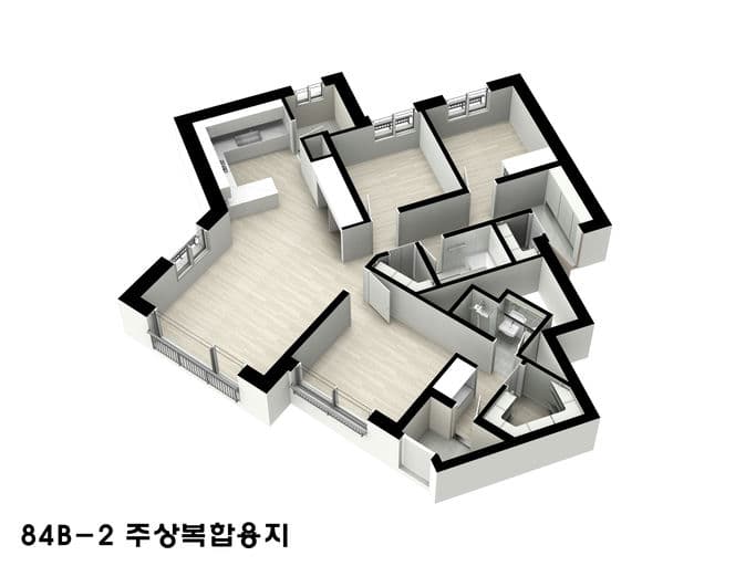 null 84B-2 평면도