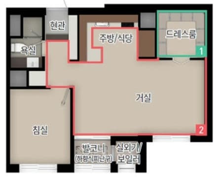 null 45 평면도