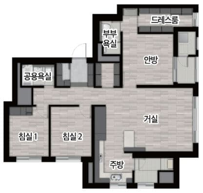 null 84C 평면도