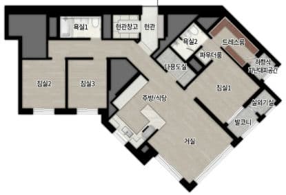 null 84F 평면도