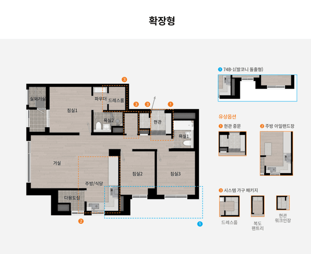 null 74B 평면도