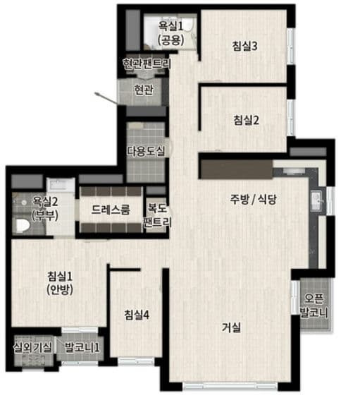 null 107B 평면도