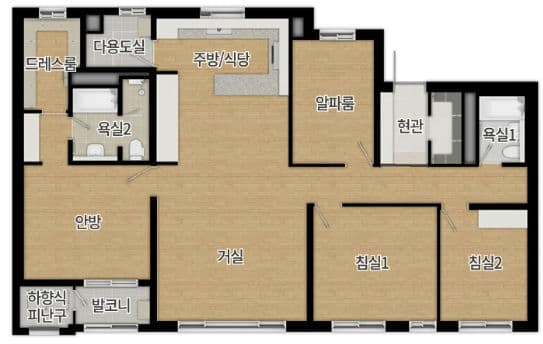 null 113A 평면도