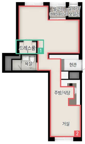 null 40D 평면도