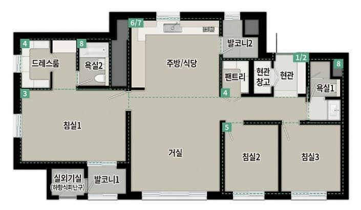 null 84B 평면도