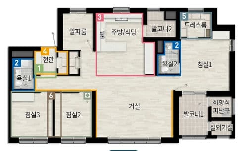 null 84D 평면도