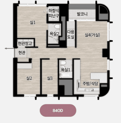 null 84D 평면도