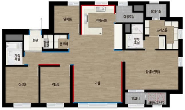null 84B 평면도
