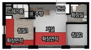 null B 평면도