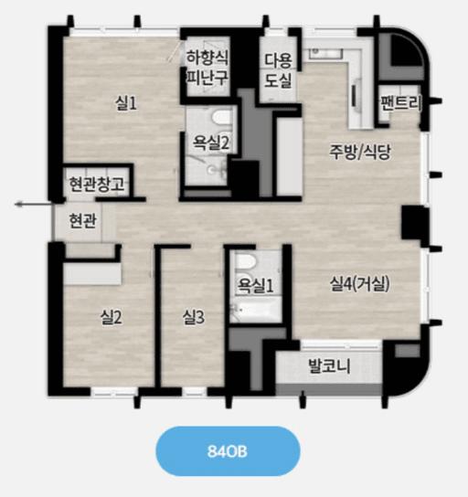 null 84B 평면도