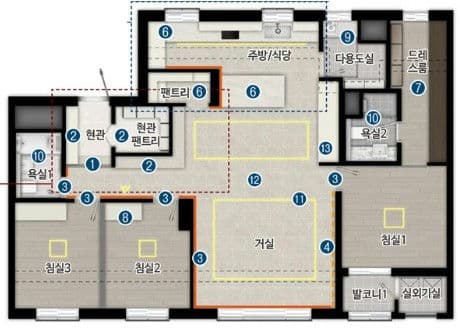 null 101 평면도