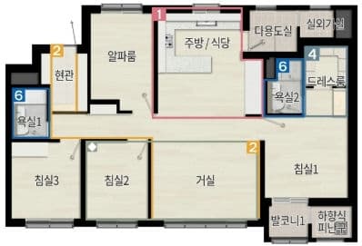 null 84A 평면도