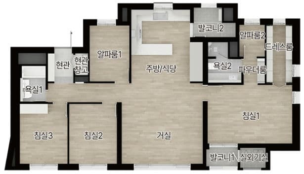 null 101B 평면도