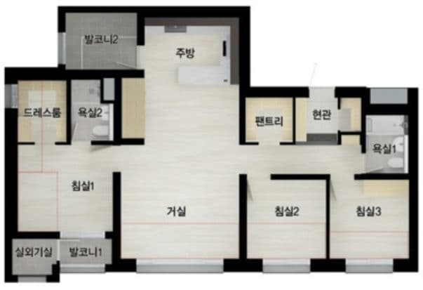 null 84B 평면도