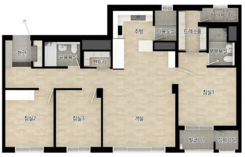 null 84C 평면도