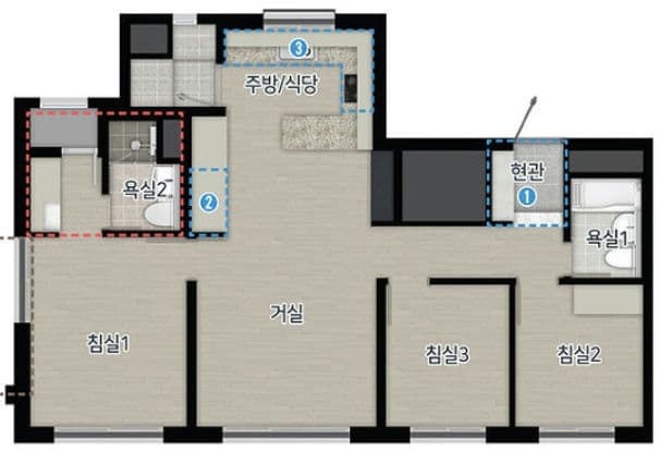null 84A1 평면도