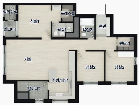 null 84C 평면도