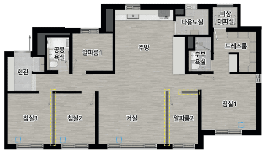 null 84A 평면도