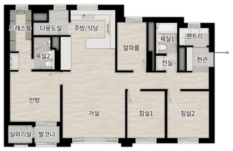 null 84B 평면도