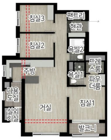 null 74B 평면도
