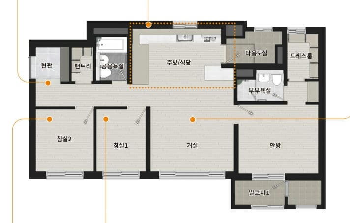 null 74B 평면도
