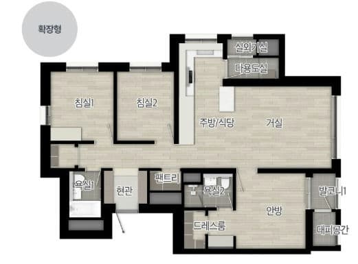 null 74B 평면도