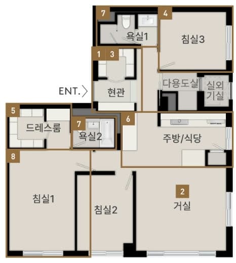 null 84C 평면도