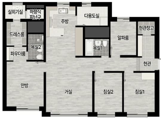 null 84D 평면도