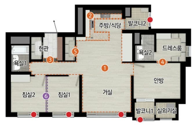 null 74B 평면도