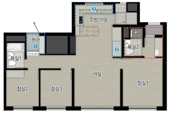 null 84D1 평면도