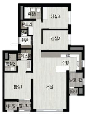 null 84B 평면도